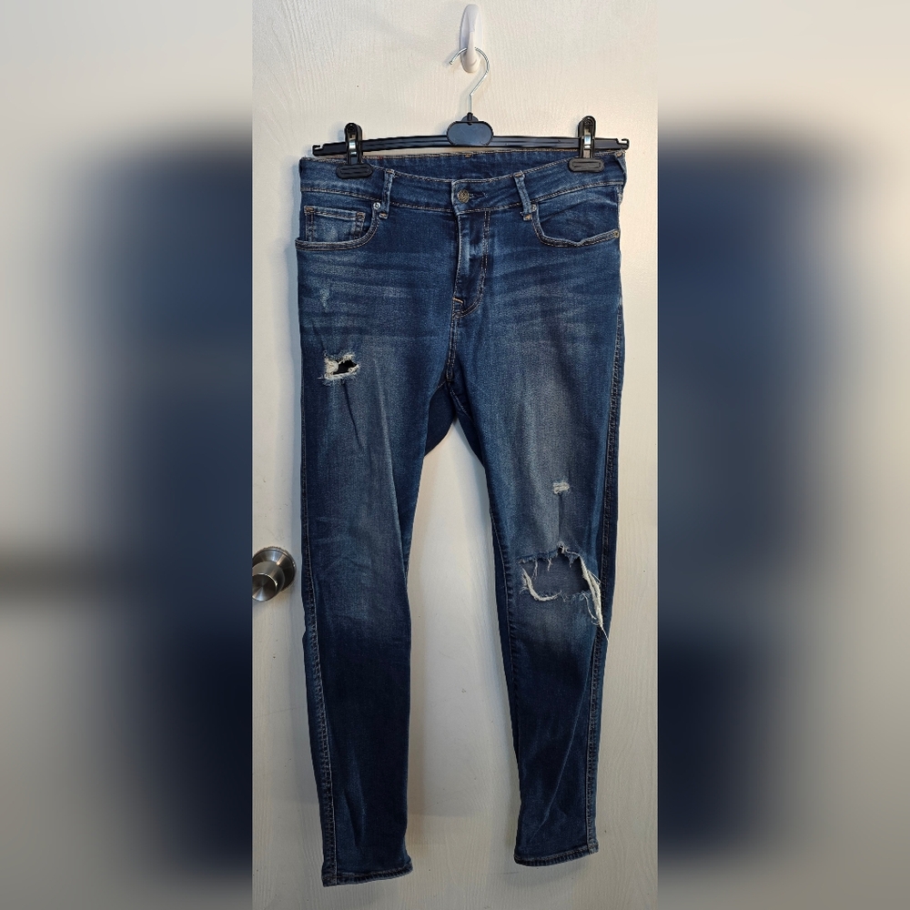 *2 For $40* True Religion Jennie Mid Rise Skinny Jeans With Distressing